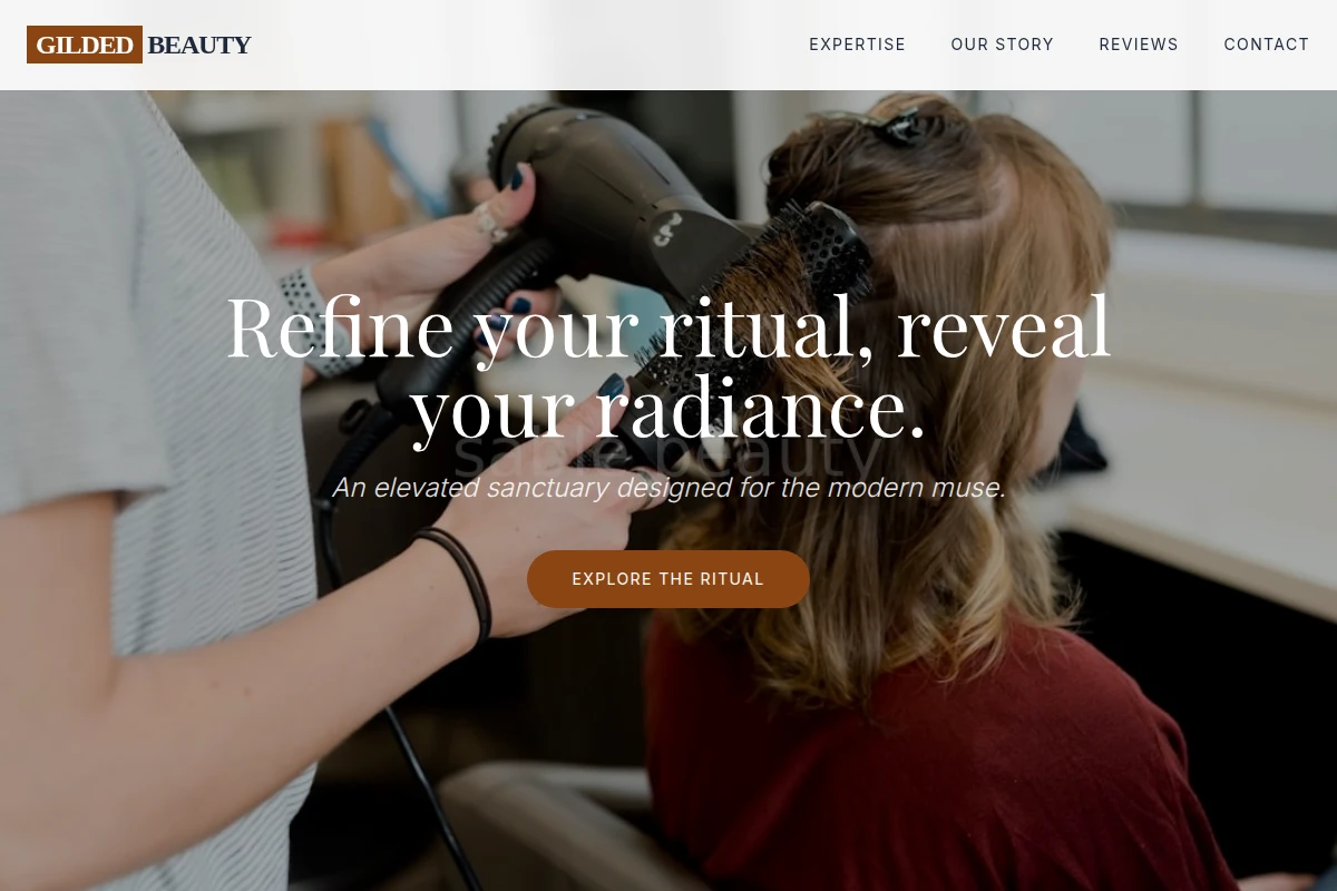 Gilded Beauty Salon
