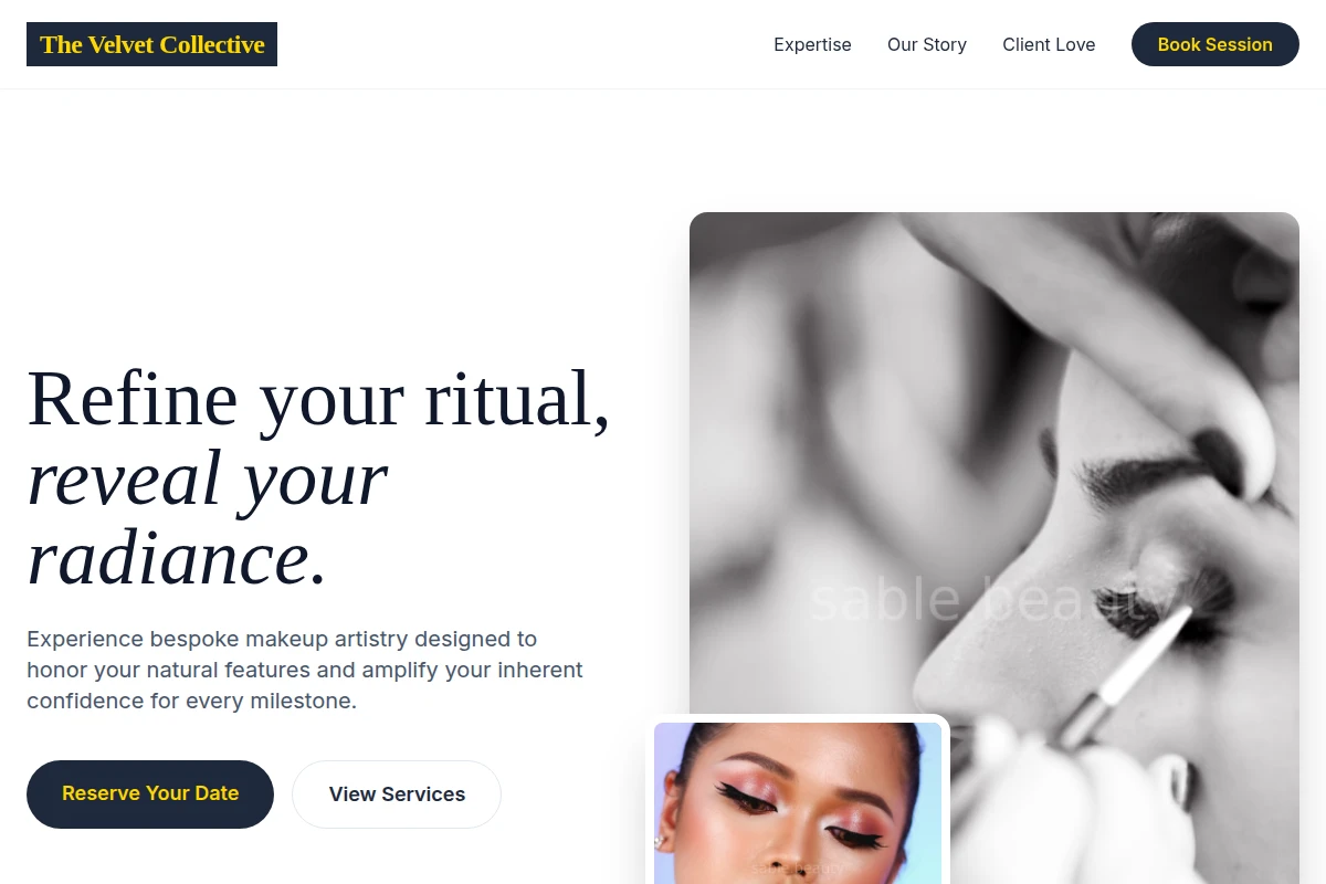 Chic Makeup Artist