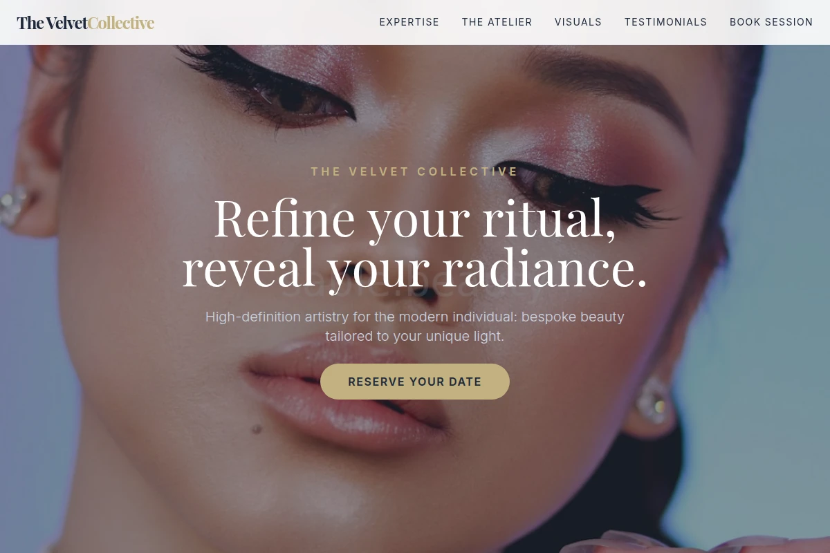 Gilded Makeup Artist