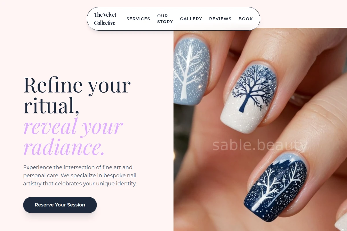 Sleek Nail Art
