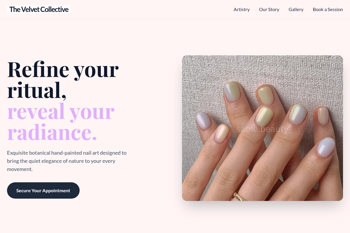 Botanical Nail Art