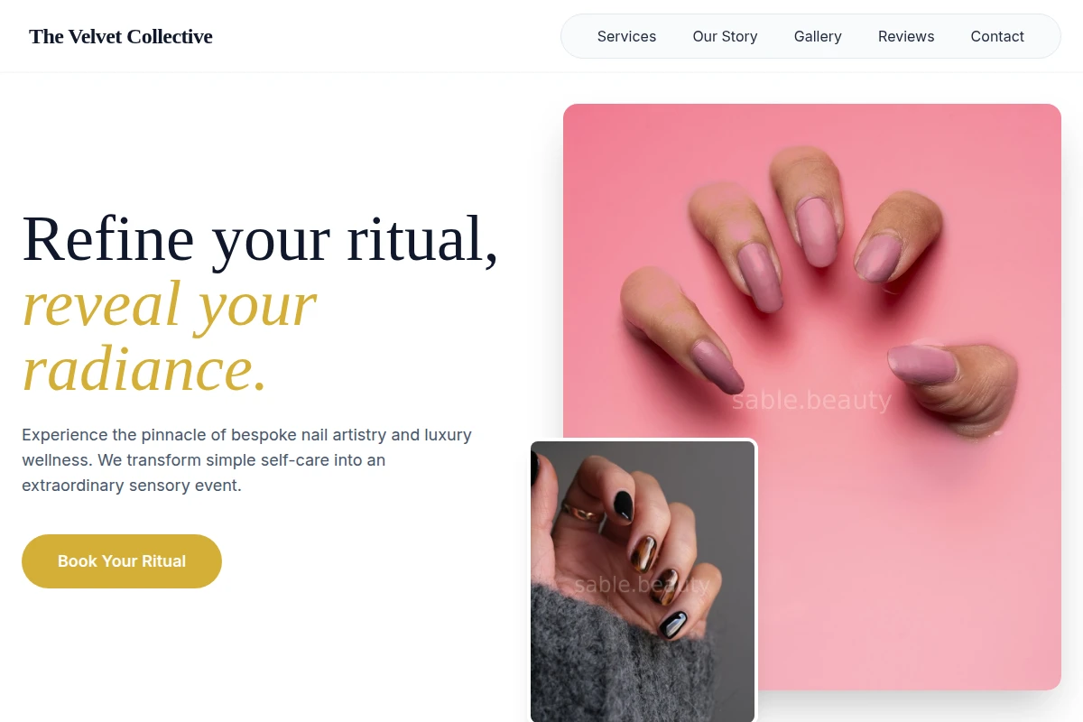 Glam Nail Art